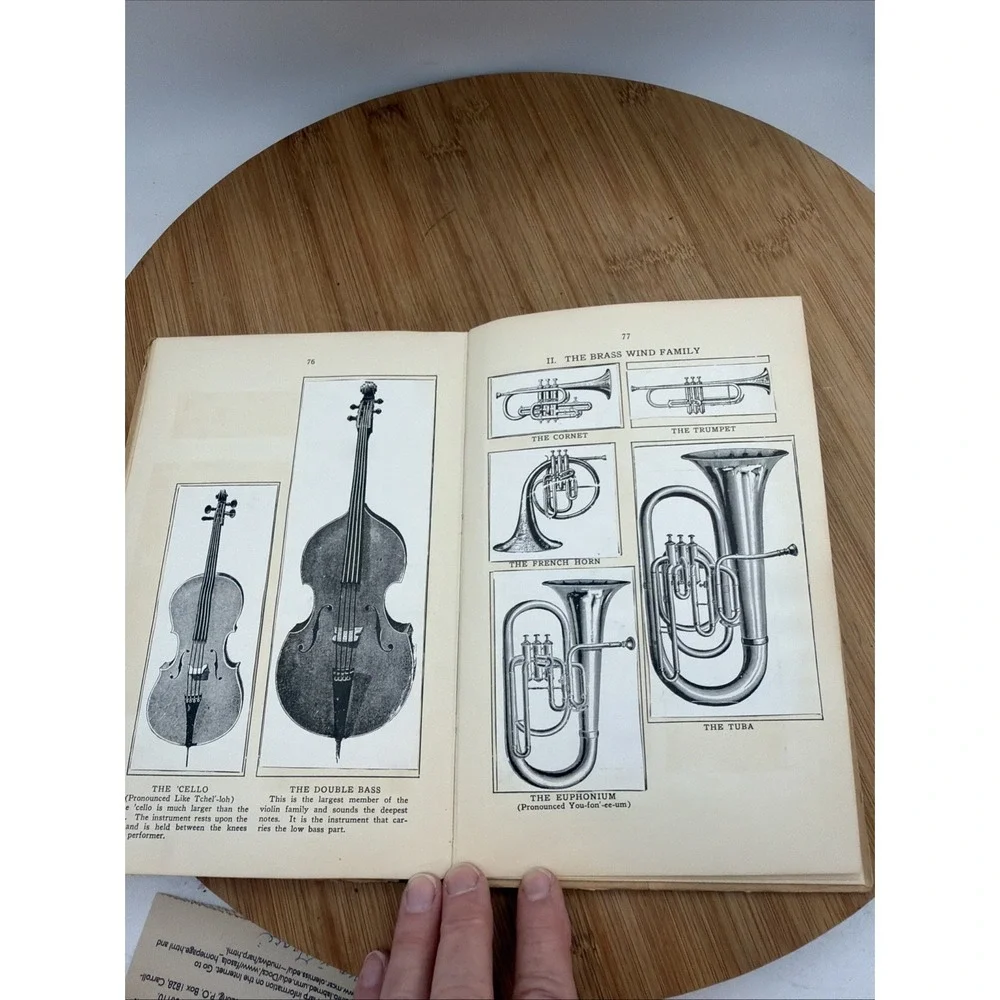 Young Folks Picture History of‎ Music by James Francis Cooke 1925 with cutouts